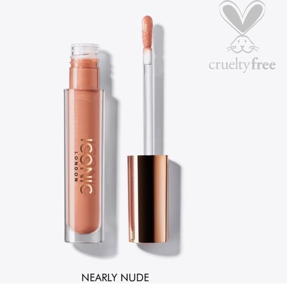 Iconic London Lip Gloss in Nearly Nude NEW in box - Picture 13 of 14